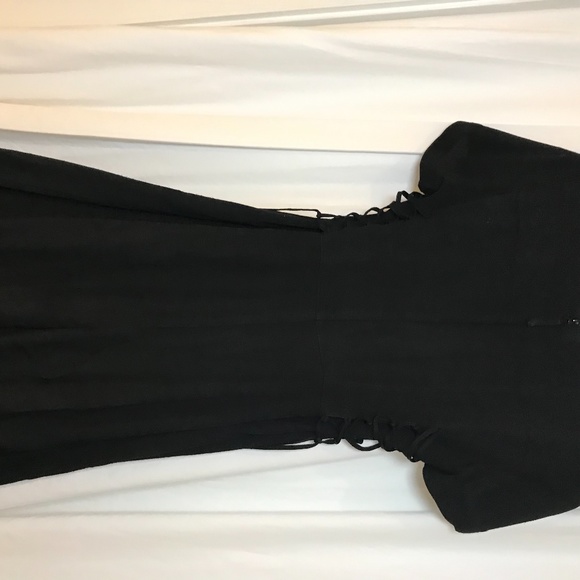 SOLD - Anthropologie Maeve - Square Collar / Wide Leg Romper - Picture 8 of 13